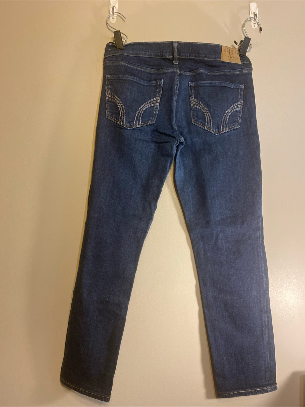 Hollister‎ Womens Dark Wash  Denim Jeans W29 Socal Stretch Size 9